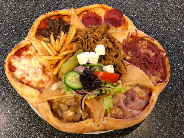 Kvarngatanspizzeria - Bild på Vulkan pizza